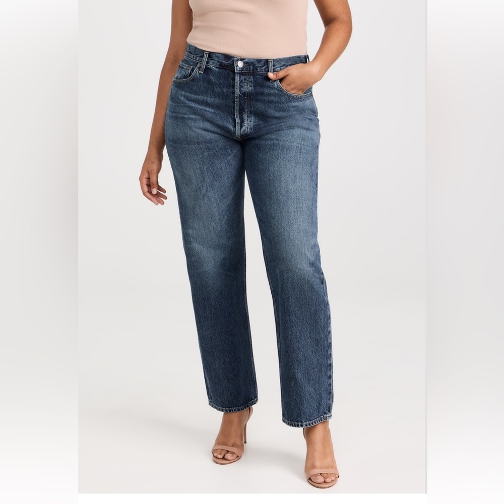 AGOLDE
90s Pinch Waist High Rise Straight Jeans
